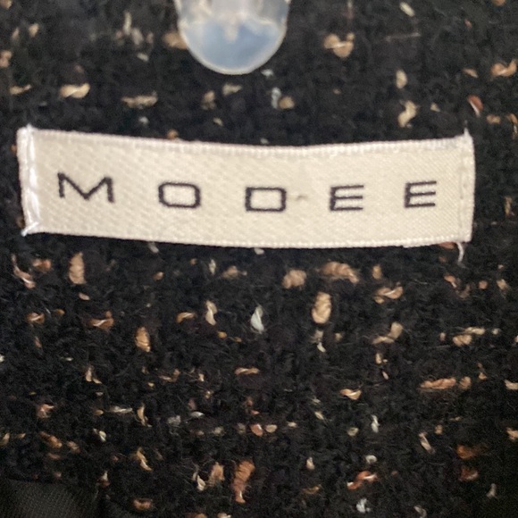 Modee Wool Blend Coat Size 38 - Picture 3 of 3